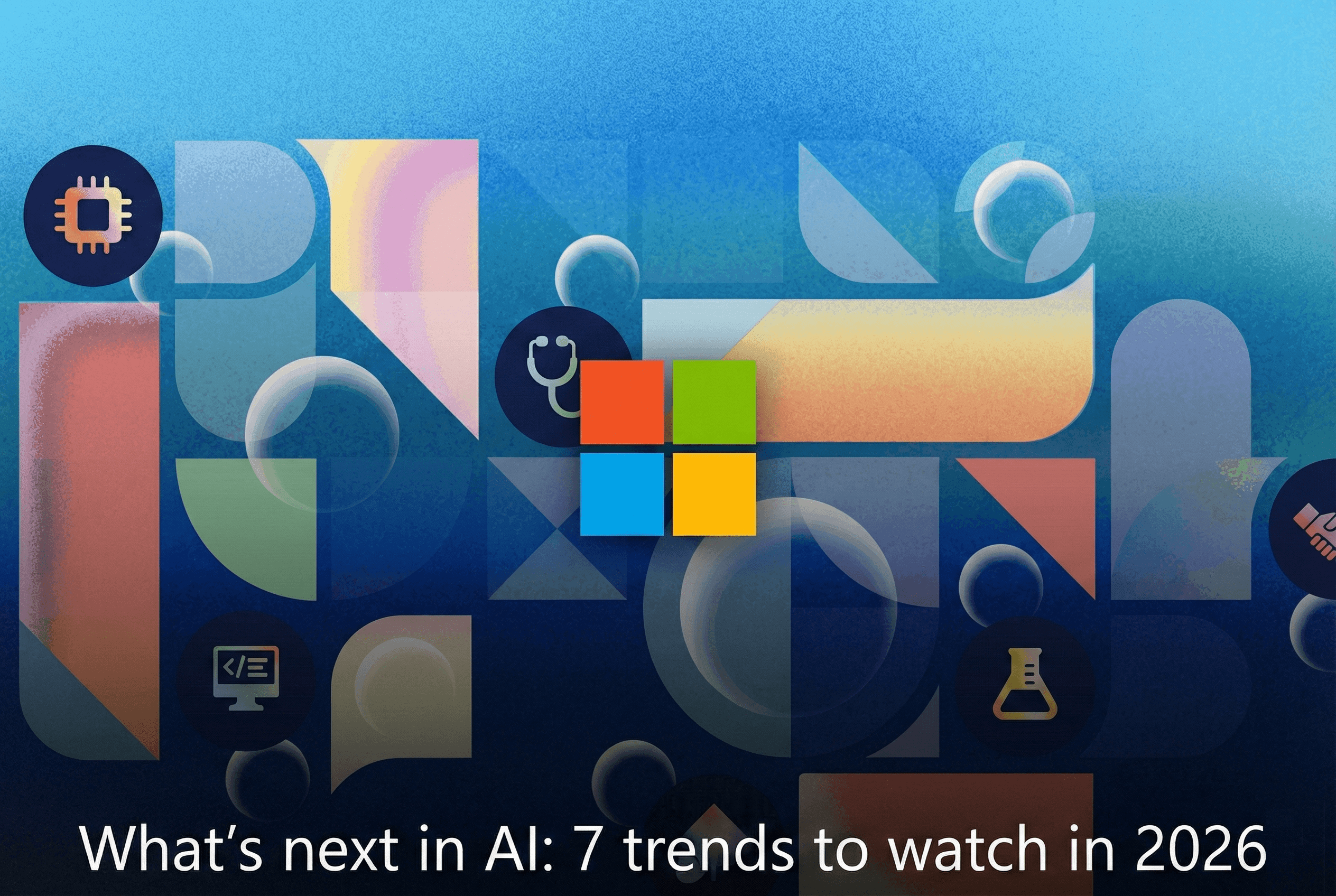 Las 7 tendencias de IA que definirán 2026 según Microsoft